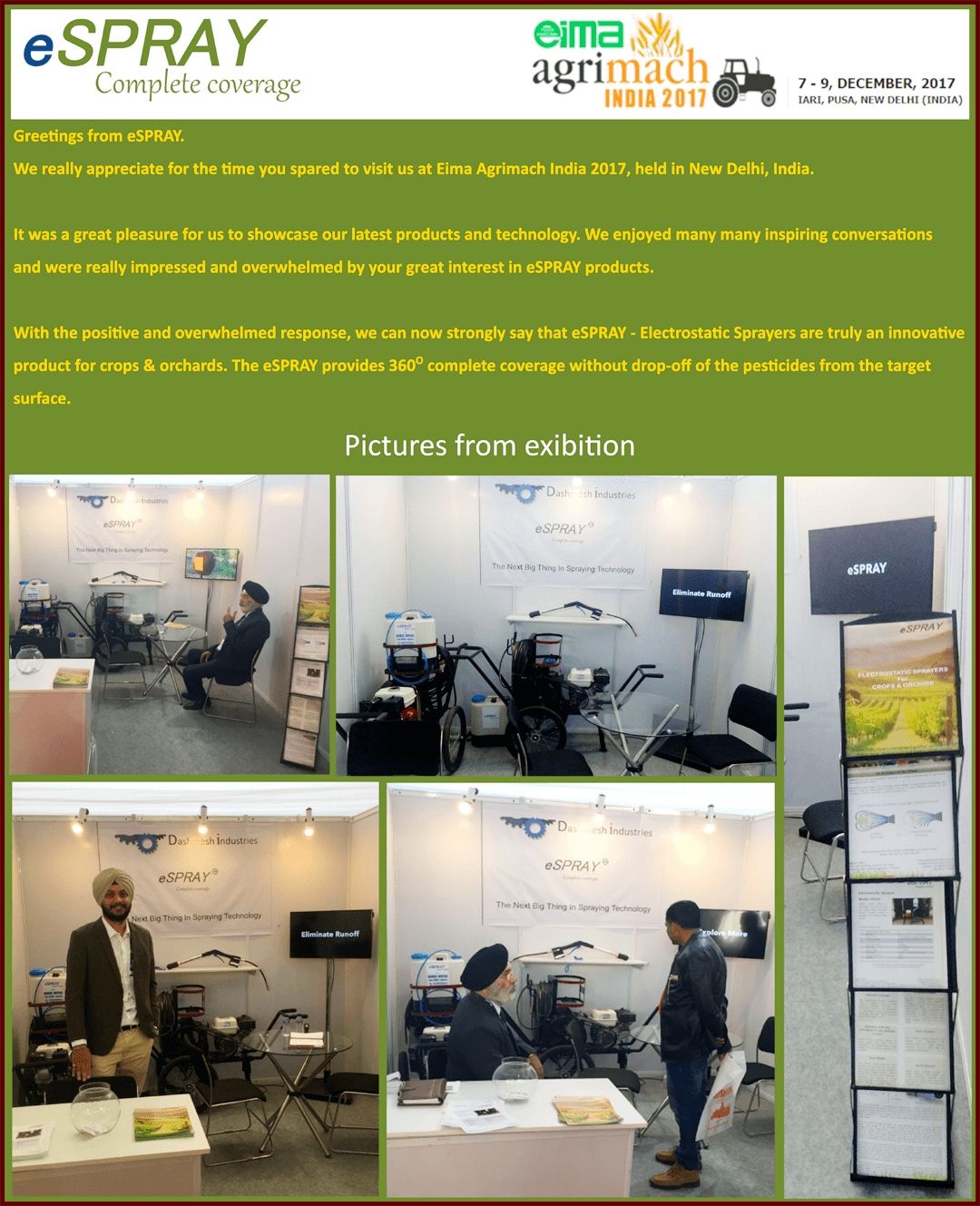 Eima Agrimach India 2017